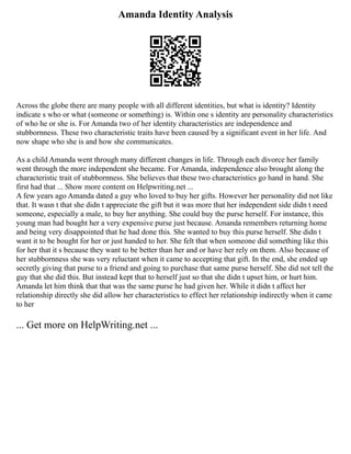 Types Of Essay And Examples. 4 Major Types O | PDF