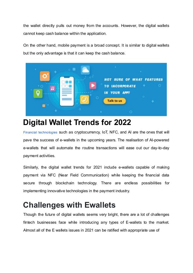 Ewallet Checklist Types of ewallets and their issues & challenges | PDF