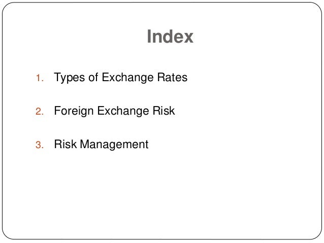 Types of Exchange Rate in Forex Market