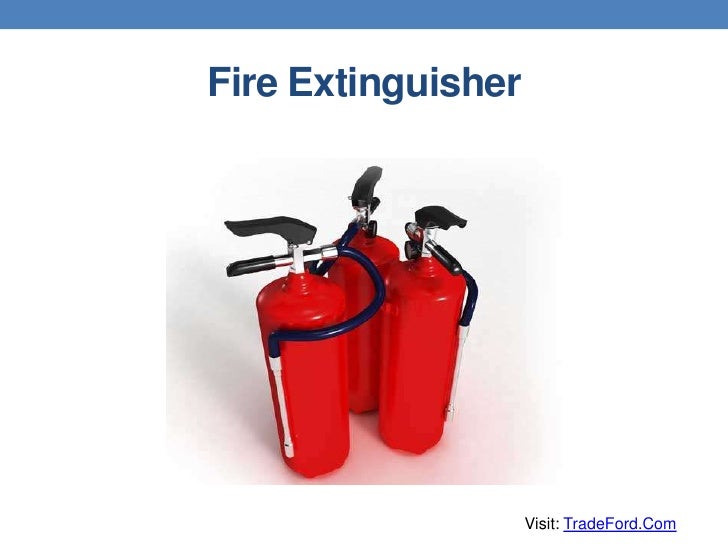Types of Firefighting Equipment