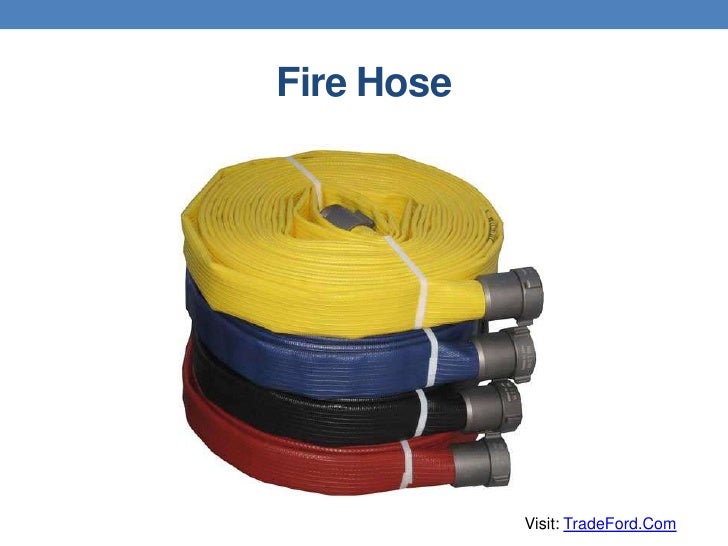 Types of Firefighting Equipment