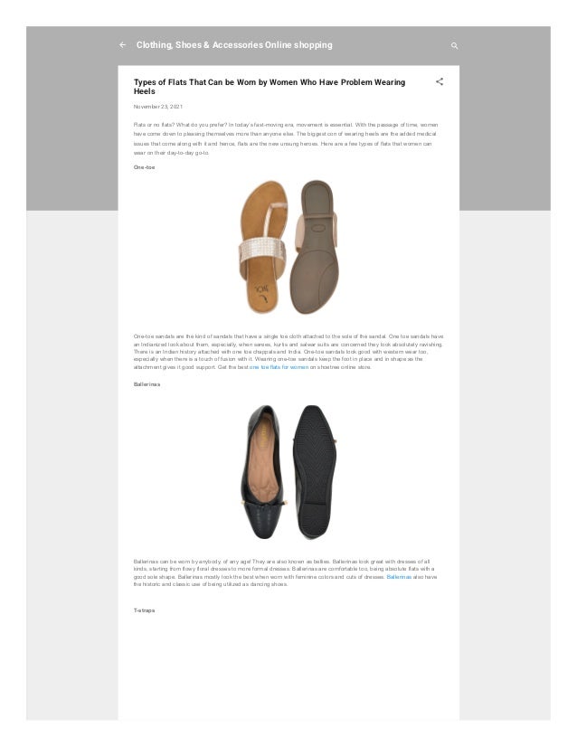 Types of flats that can be worn by women who have problem wearing heels 2 types of flats that can be worn by women who have problem wearing heels 1 638