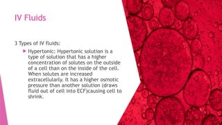 Fluids Draws Science TYPES OF FLUIDS FOR NURSES WITH DETAILS .pptx