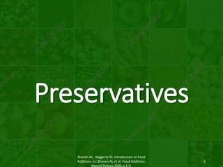 Branen Types of food additives | PPSX