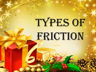 LOGO
Types of
Friction
 