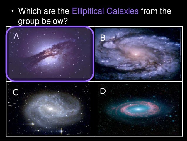 types of galaxies