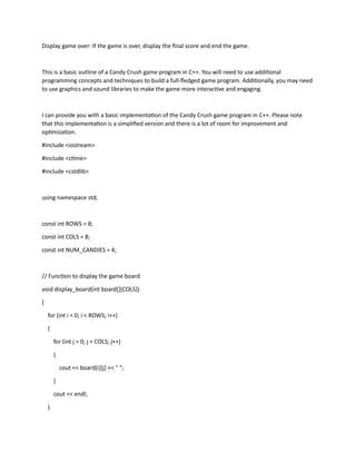Types of Gaming Program | DOCX | Programming Languages | Computing