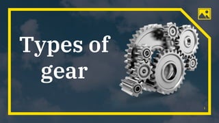 Types of
gear
1
 