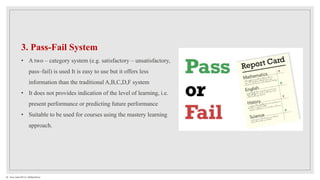 Types of grading (grading and reporting) | PPT