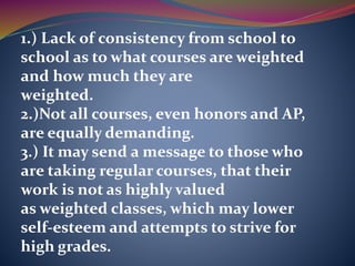 Inconsistent Grading Types of grading system | PPTX