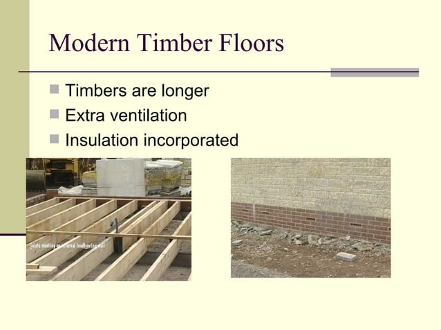 Types of ground floors