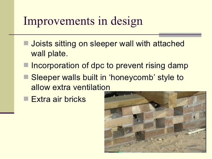 Types of ground floors