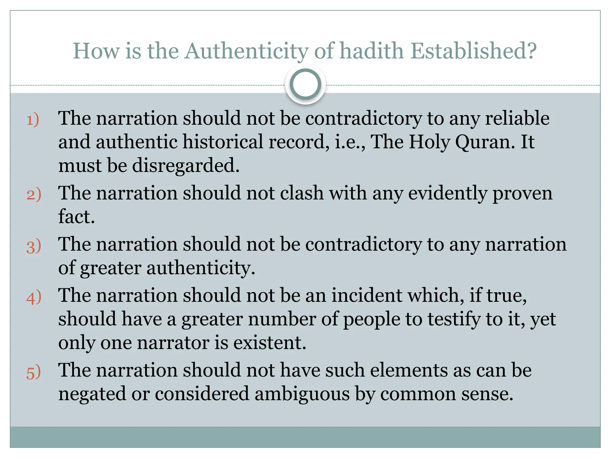 Hadith and the Types of Hadith-e- Rasool SAW.pptx