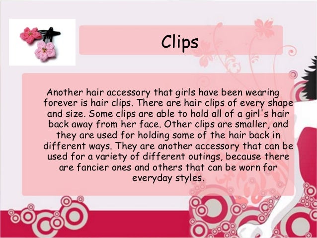 Types Of Hair Accessories Hair Pins Bows And More