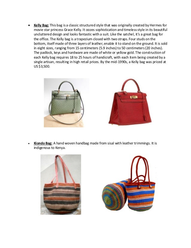 List of all the types of Leather Bags..!!