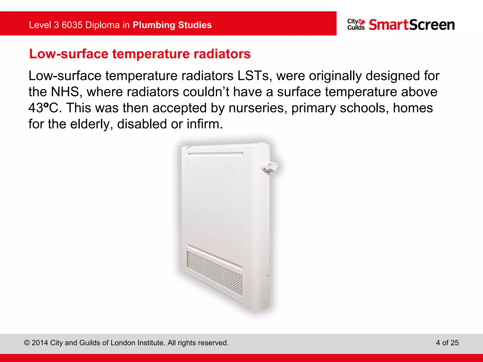 Disabled Radiator Types of heat emitters used in underfloor heating systems | PPT
