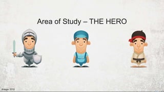 Krieger 2015
Area of Study – THE HERO
 
