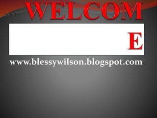 www.blessywilson.blogspot.com 
 