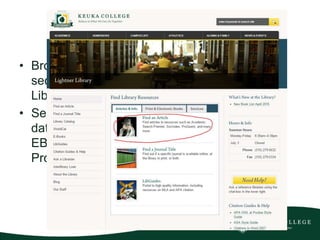 Where do you find them?
• Browse the periodical
section in Lightner
Library
• Search the library
databases such as
EBSCOHost and
Proquest.
 