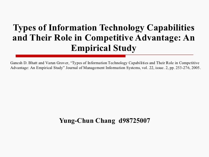 competitive advantage study guide Unit 1: information technology and competitive advantage 1a: explain the effective use of information technology in business organizations 1a1. competitive advantage study guide Unit 1: information technology and competitive advantage 1a: explain the effective use of information technology in business organizations 1a1.