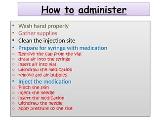 Comprehensive Guide to Types and Routes of Injection in Medical ...