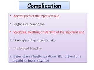 Symptoms Injection Comprehensive Guide to Types and Routes of Injection in Medical ...