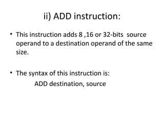 Types of instructions | PPT