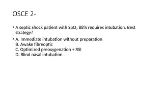 TYPES OF INTUBATION and its anaesthetic implications | PPTX
