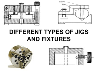 DIFFERENT TYPES OF JIGS
AND FIXTURES
 