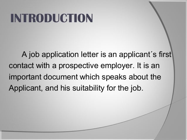 Types of job_application_letter ppt