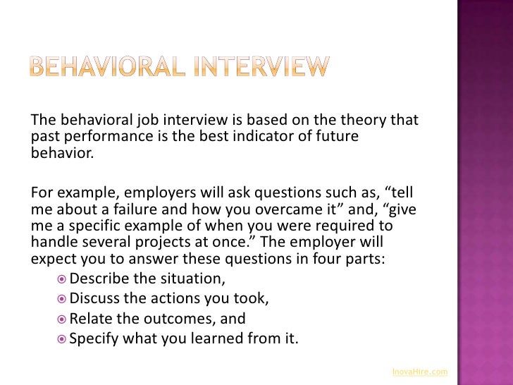 types of job interviews