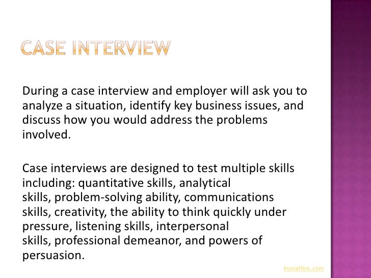 types of job interviews