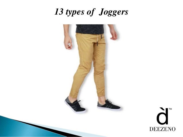 different types of joggers