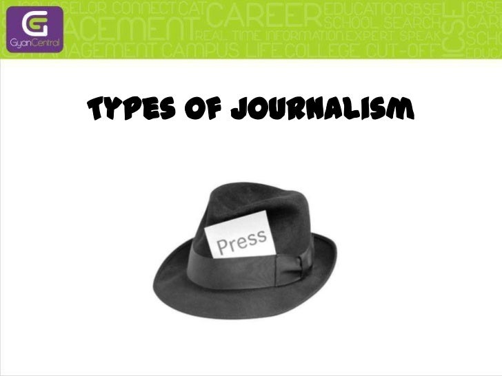 Types of journalism