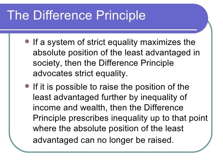 RAWLS DIFFERENCE PRINCIPLE PDF RAWLS DIFFERENCE PRINCIPLE PDF