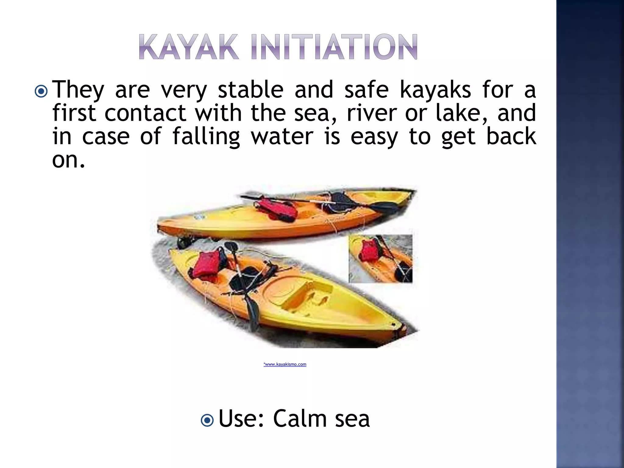 Types of kayak | PPT