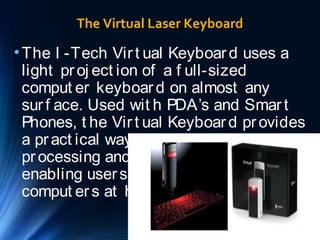 Virtual Keyboard Types Types of keyboards | PPT