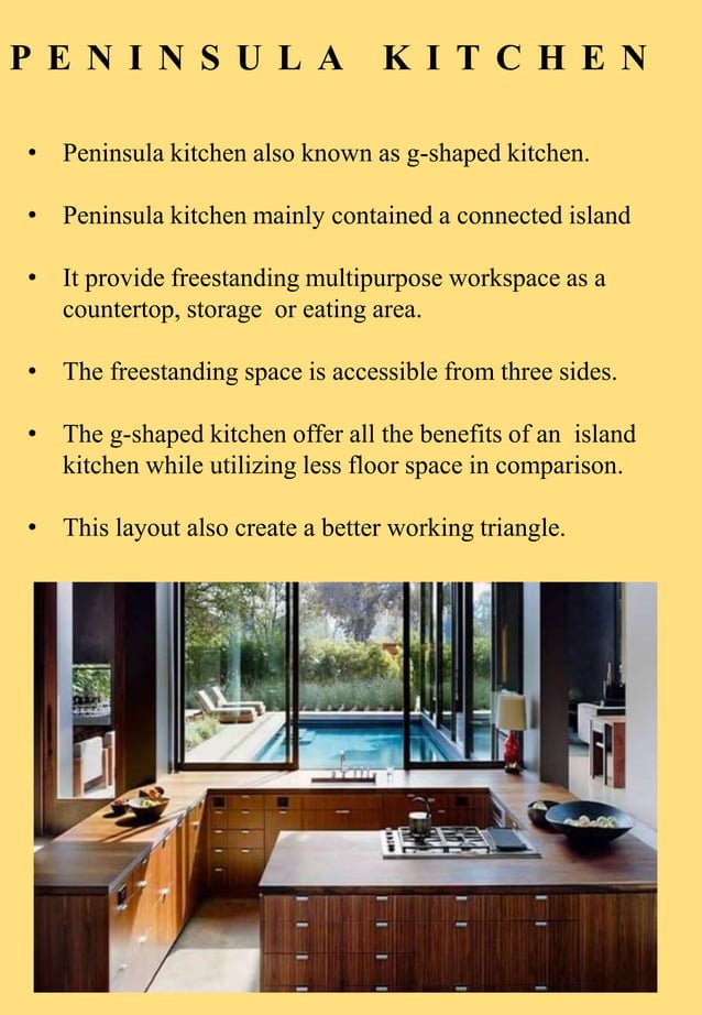 Types of kitchen shapes