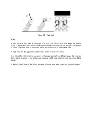 Types of Knit fabric | PDF