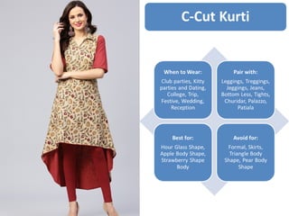 different kurti style