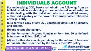 Types of kyc documents required for various customer