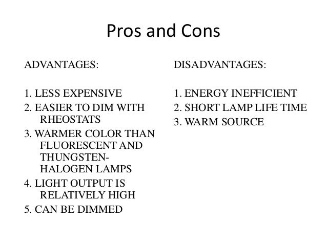 types of lamps