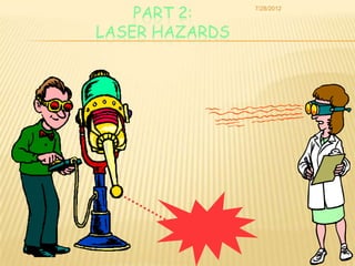 PART 2:     7/28/2012



LASER HAZARDS




                            14
 