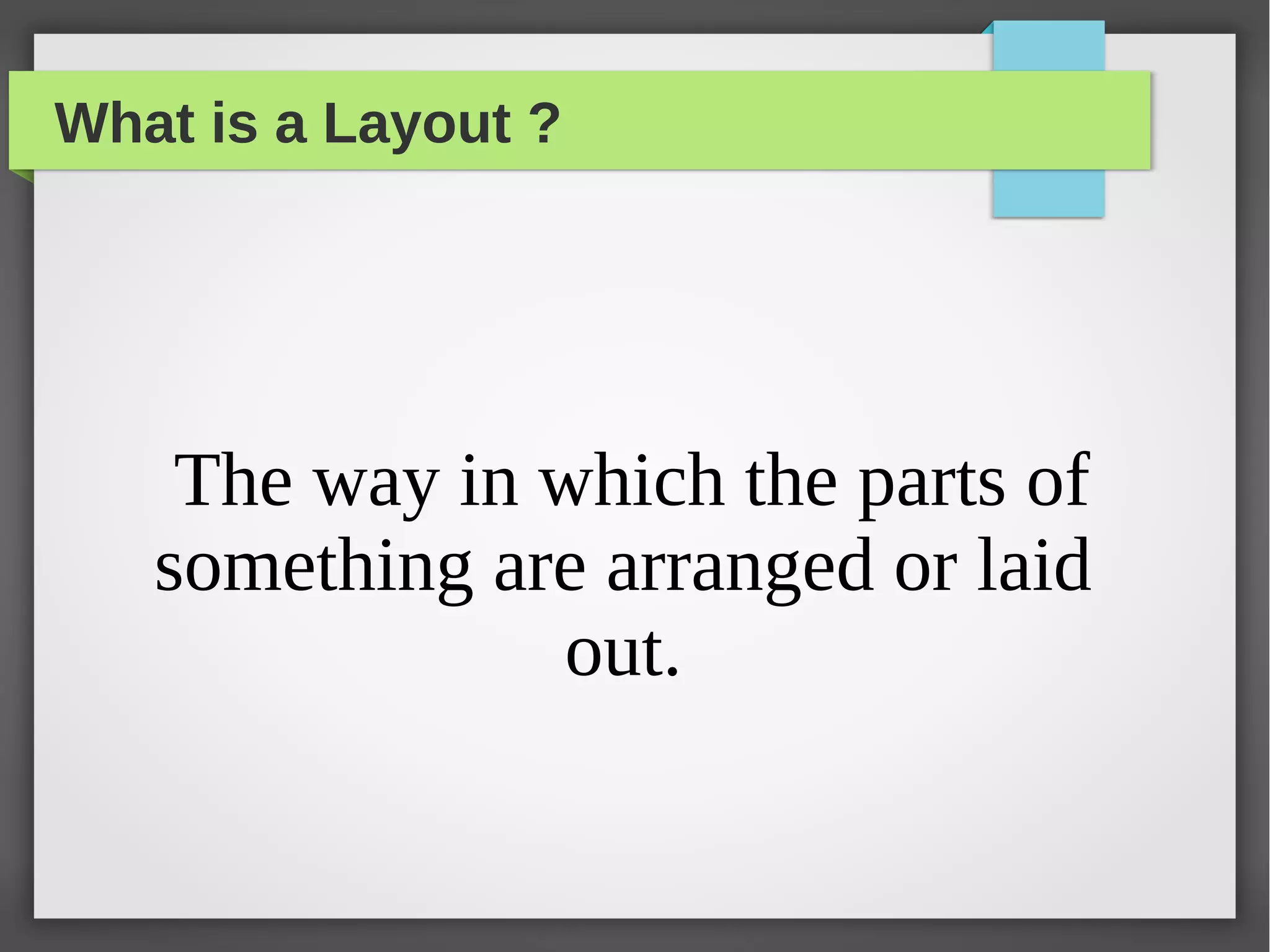 Types of Layouts by ADMEC Multimedia Institute | PDF | Desktop ...
