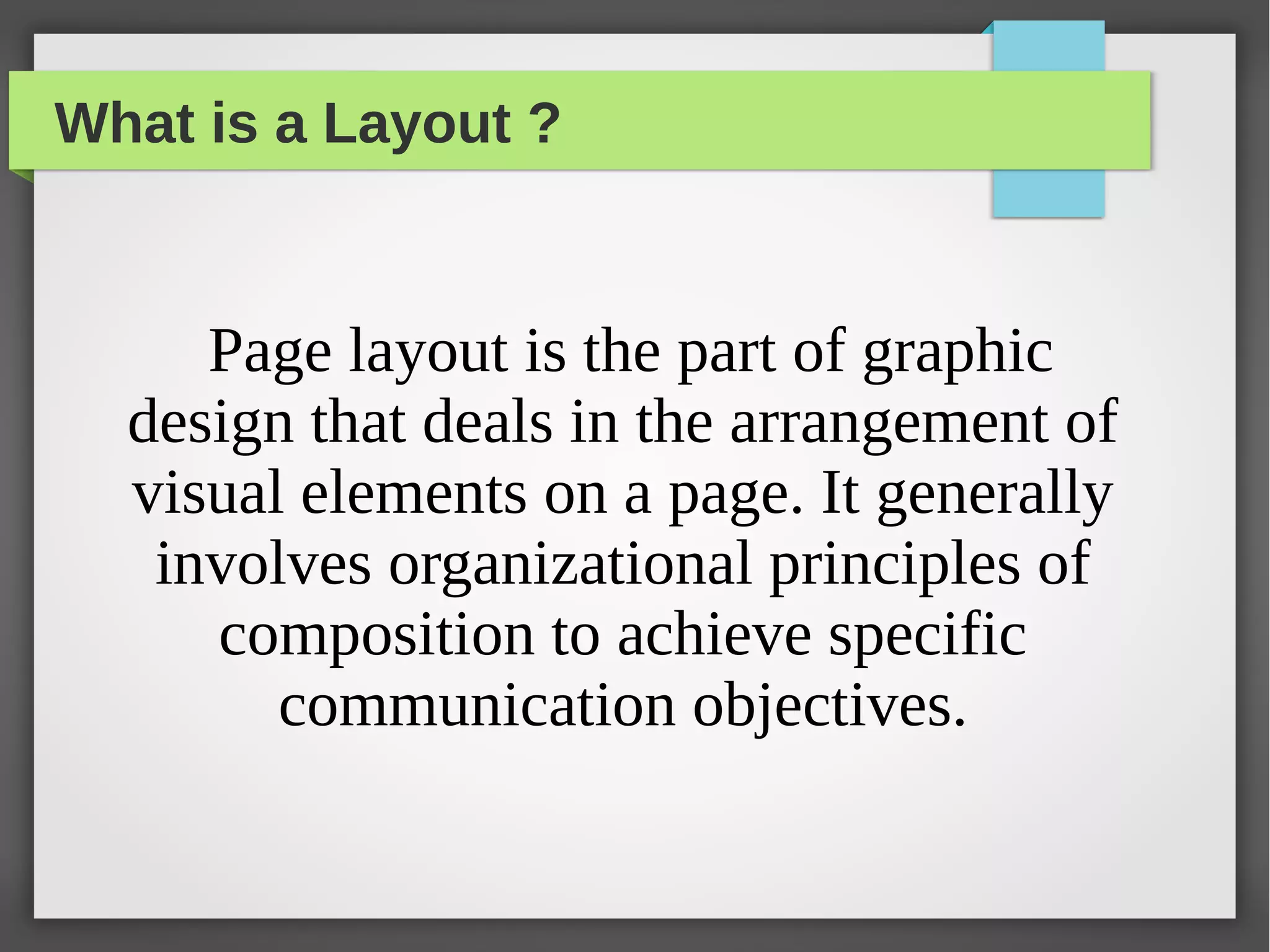 Types of Layouts by ADMEC Multimedia Institute | PDF | Desktop ...