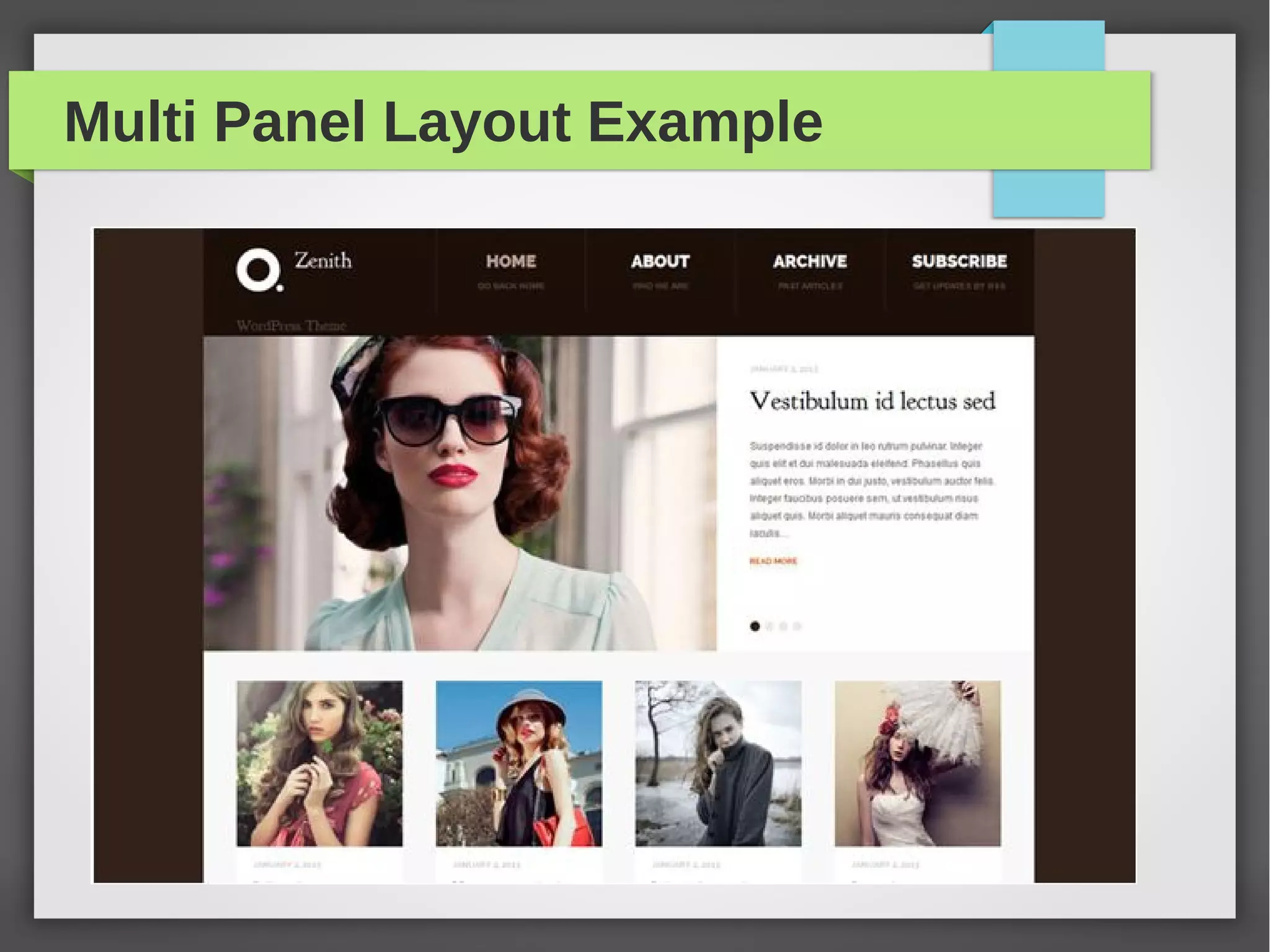 Types of Layouts by ADMEC Multimedia Institute | PDF | Desktop ...