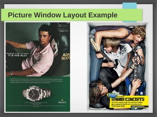 Types of Layouts by ADMEC Multimedia Institute | PDF