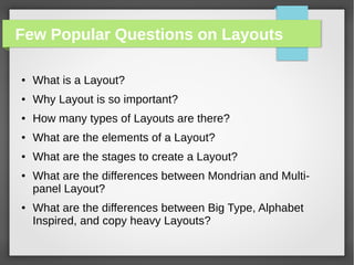 Copy Heavy Layout