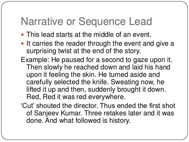 examples of lead