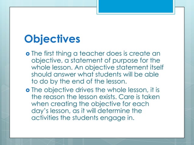 Types Of Lesson Plan